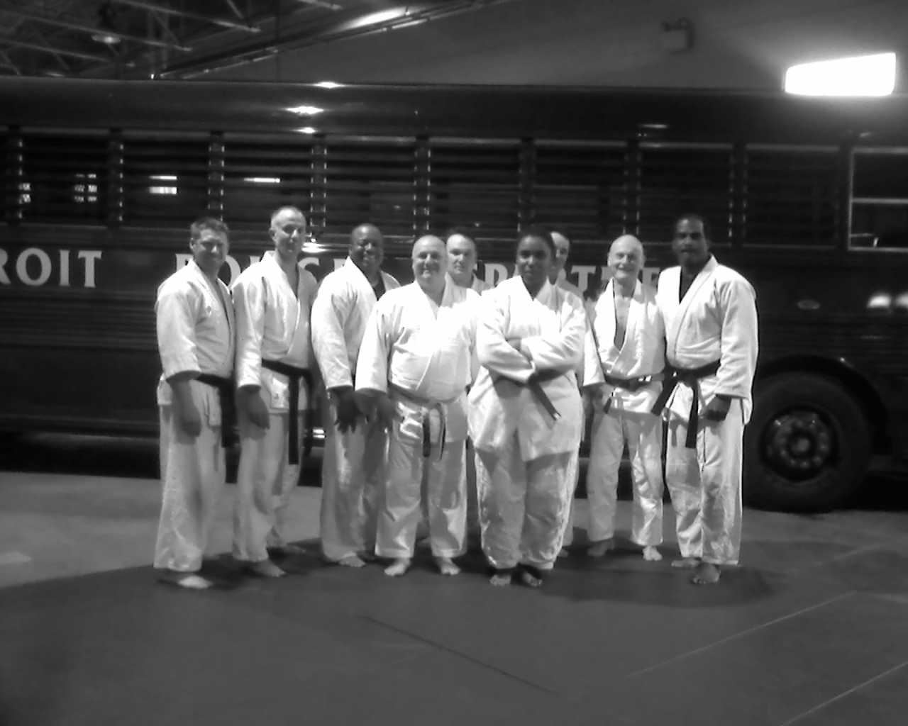 Picture of Sensei Hennesy and us